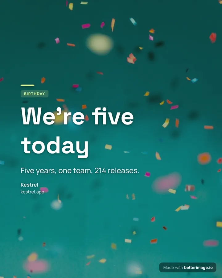 Birthday post at 1080 by 1350, Portrait post