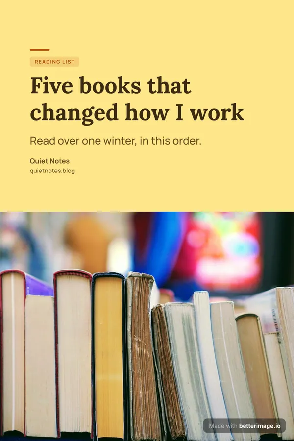 Reading list at 1000 by 1500, Pinterest pin