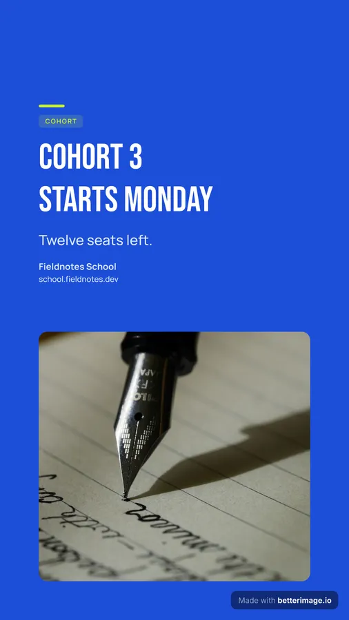 Cohort thumbnail at 1080 by 1920, Story