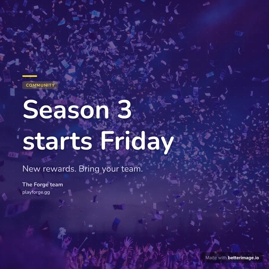 Community update at 1080 by 1080, Square post