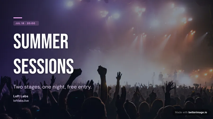 Festival night at 1280 by 720, YouTube thumbnail