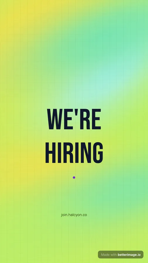 We're hiring at 1080 by 1920, Story