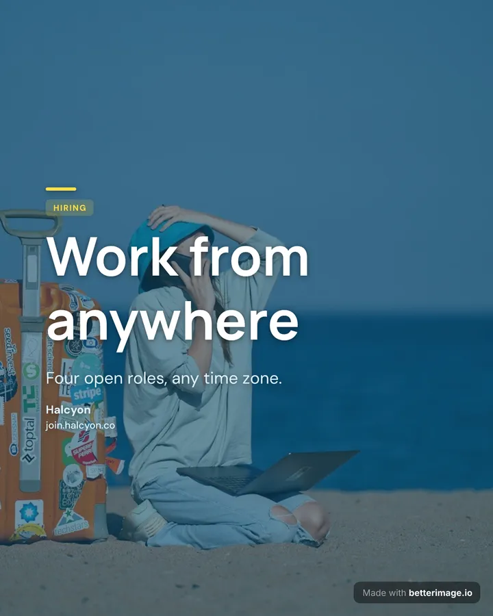Remote hiring at 1080 by 1350, Portrait post