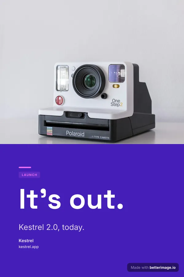 Loud launch at 1000 by 1500, Pinterest pin