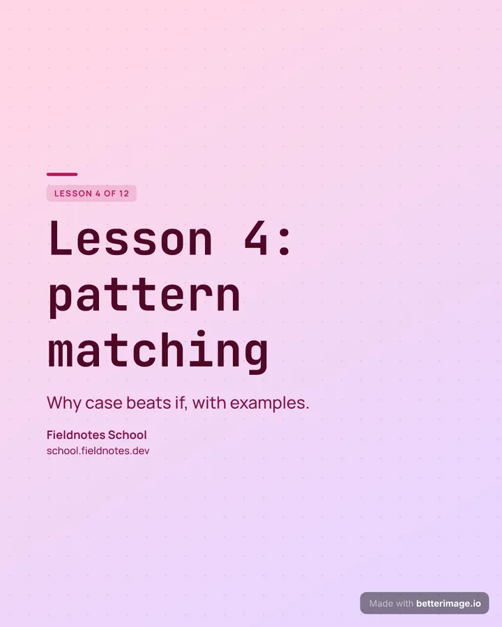 Lesson card at 1080 by 1350, Portrait post