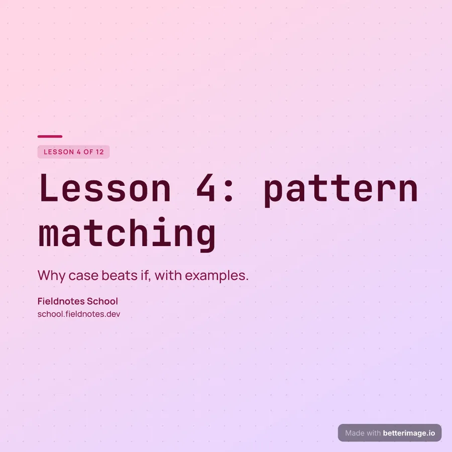Lesson card at 1080 by 1080, Square post