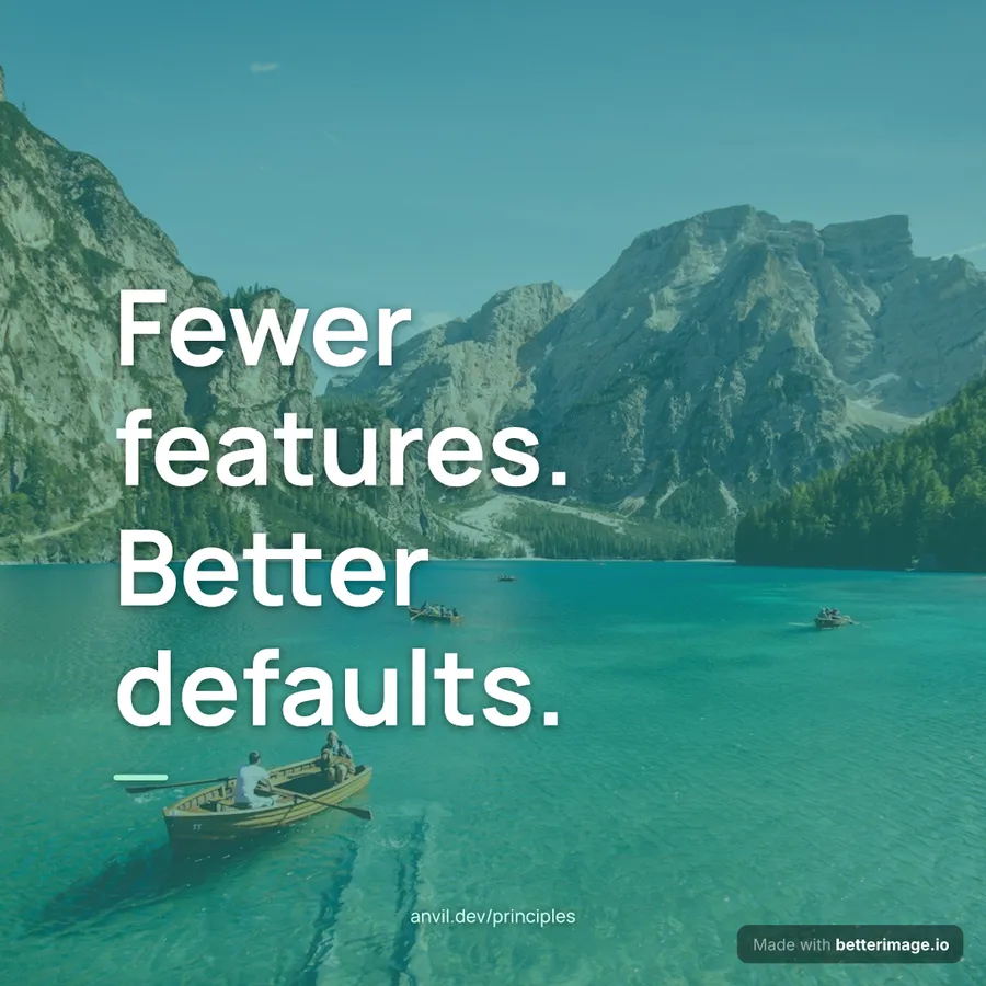 Manifesto or changelog at 1080 by 1080, Square post