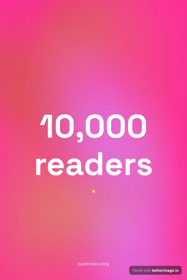 Ten thousand readers at 1000 by 1500, Pinterest pin