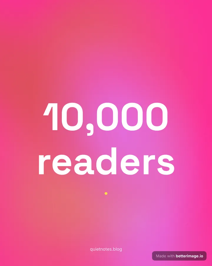 Ten thousand readers at 1080 by 1350, Portrait post