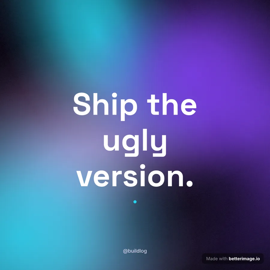 Neon quote at 1080 by 1080, Square post