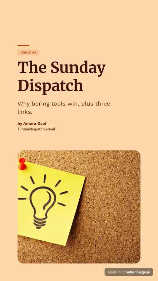 Newsletter issue at 1080 by 1920, Story