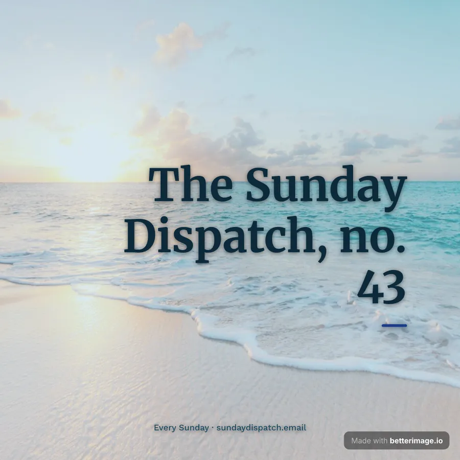 Newsletter header at 1080 by 1080, Square post