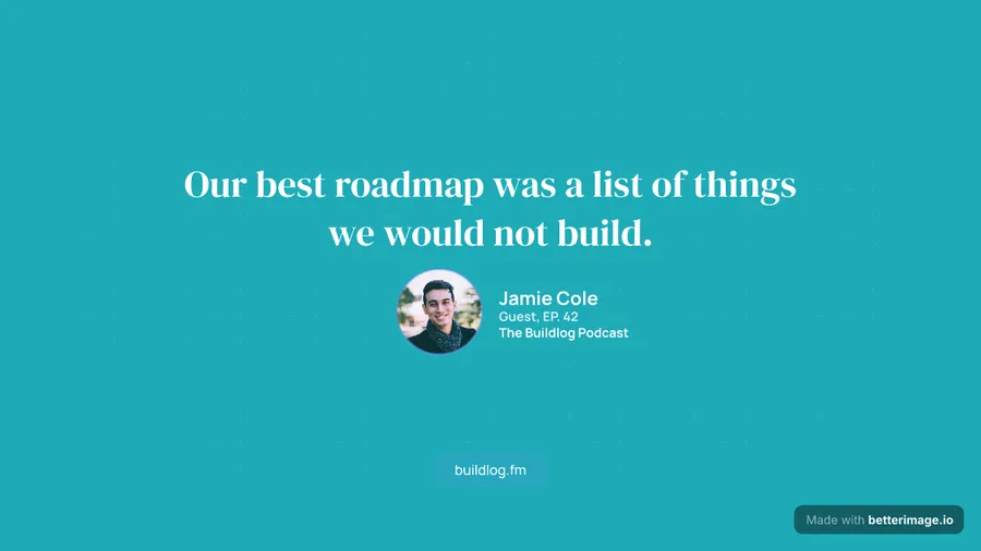 Podcast guest quote at 1280 by 720, YouTube thumbnail