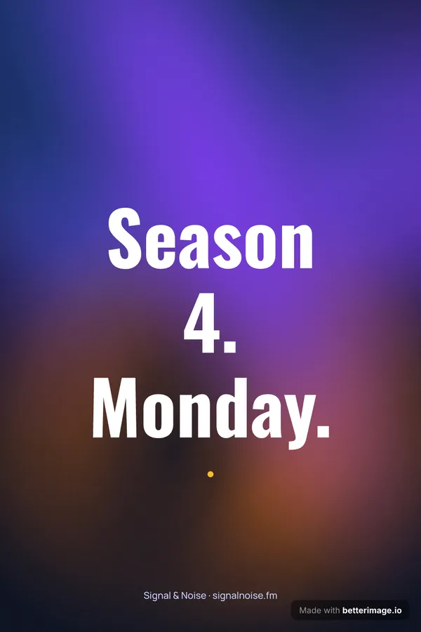 Podcast season at 1000 by 1500, Pinterest pin