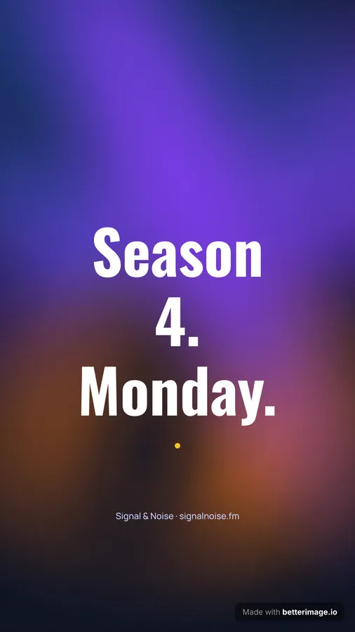 Podcast season at 1080 by 1920, Story