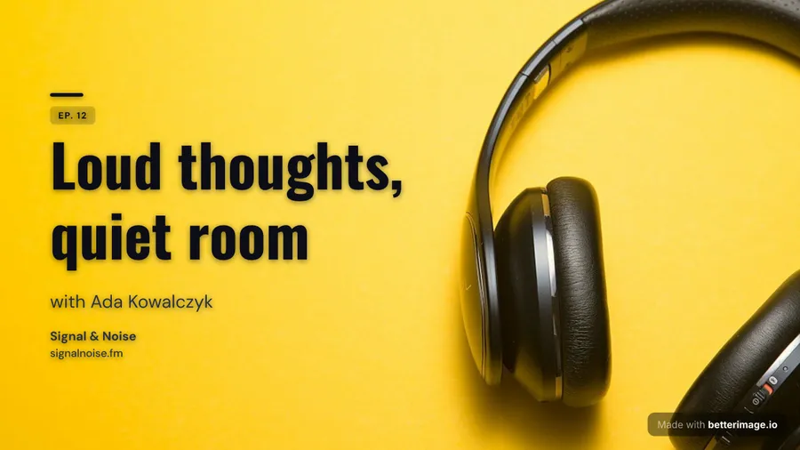 Yellow podcast at 1280 by 720, YouTube thumbnail