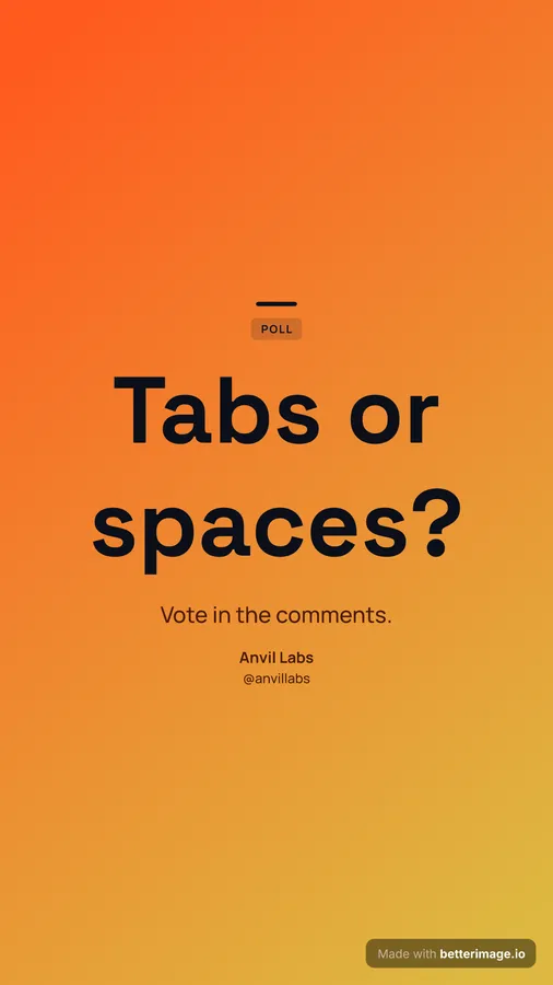 Poll post at 1080 by 1920, Story