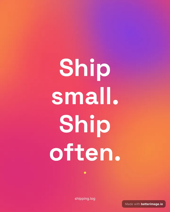 Bold quote card at 1080 by 1350, Portrait post