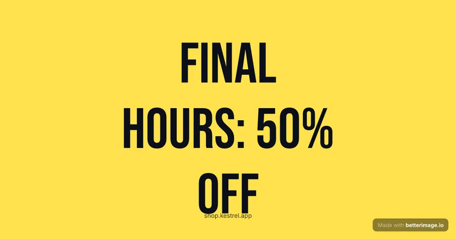 Final hours at 1200 by 630, Open Graph