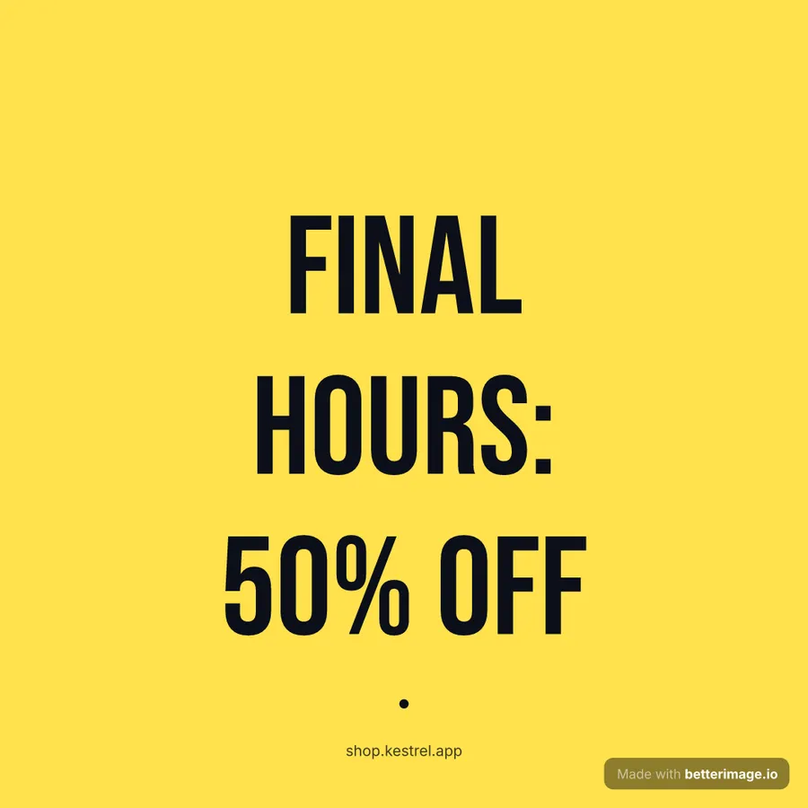 Final hours at 1080 by 1080, Square post
