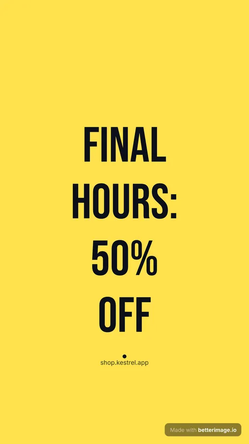 Final hours at 1080 by 1920, Story