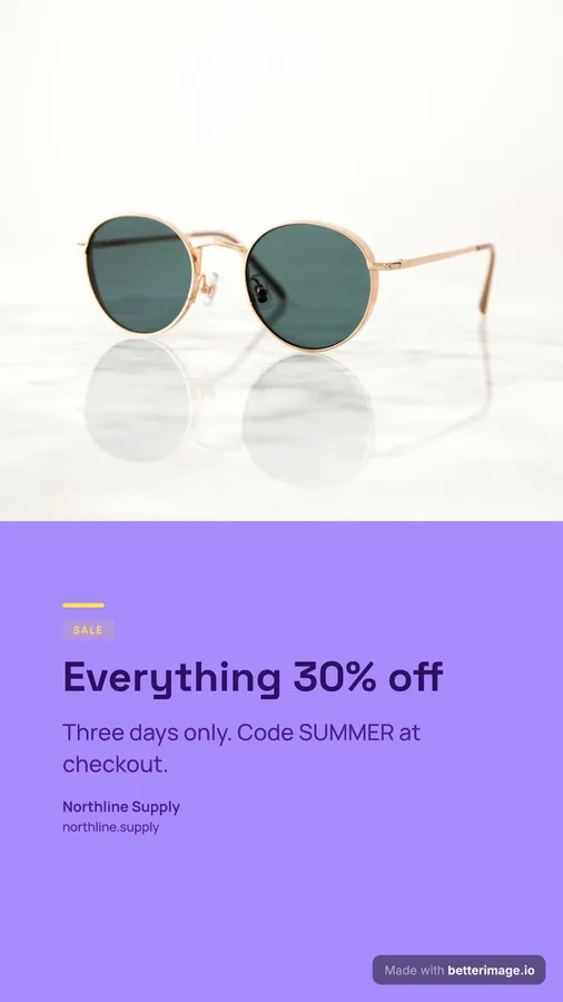Violet sale at 1080 by 1920, Story