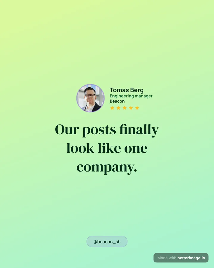 Kind words story at 1080 by 1350, Portrait post