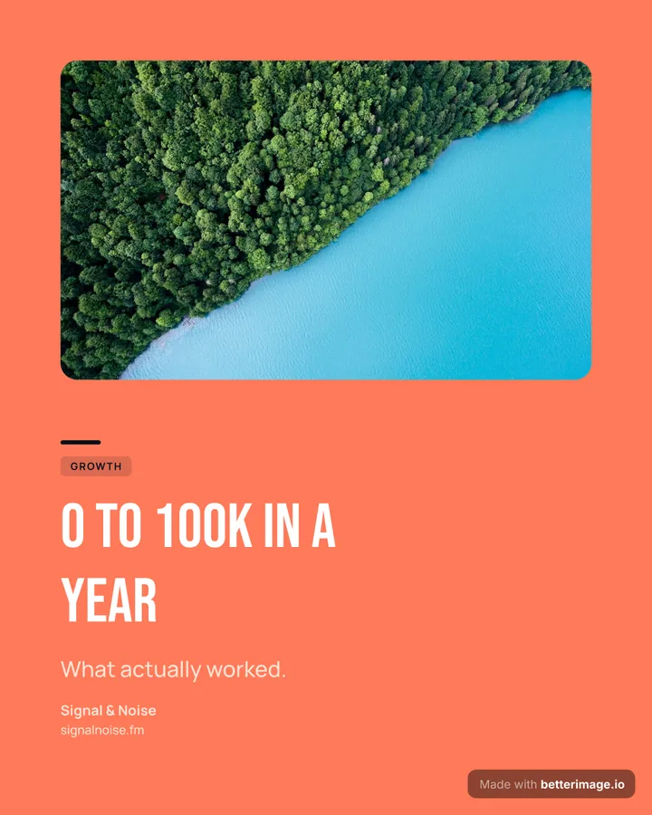 Growth thumbnail at 1080 by 1350, Portrait post